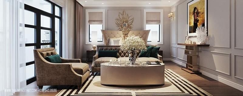  Trang trí nội thất sang trọng tại biệt thự cao cấp Vinhomes Gardenia